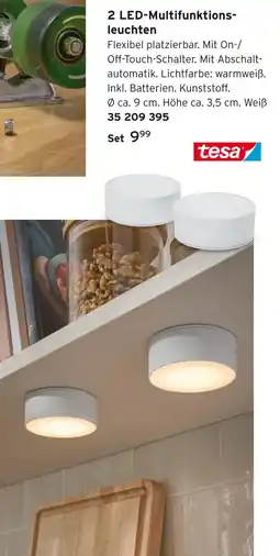 Tchibo Tesa 2 led-multifunktionsleuchten Angebot