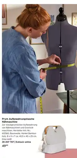 Tchibo Prym aufbewahrungstasche nähmaschine Angebot