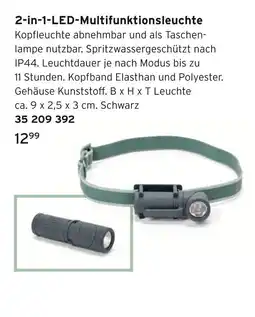 Tchibo 2-in-1-led-multifunktionsleuchte Angebot