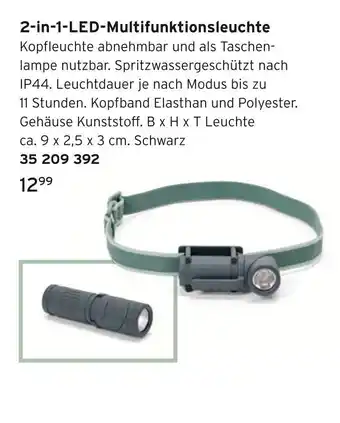 Tchibo 2-in-1-led-multifunktionsleuchte Angebot