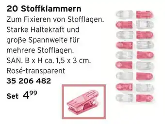 Tchibo 20 stoffklammern Angebot