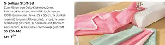 Tchibo 5-teiliges stoff-set Angebot