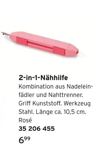Tchibo 2-in-1-nähhilfe Angebot