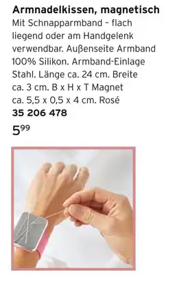Tchibo Armnadelkissen, magnetisch Angebot