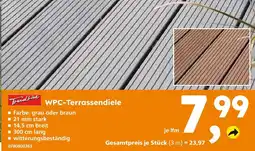 Globus Baumarkt Trendline wpc-terrassendiele Angebot