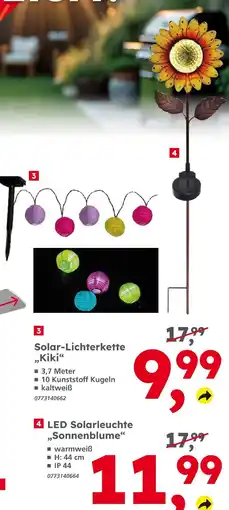 Globus Baumarkt Solar-lichterkette 'kiki' Angebot