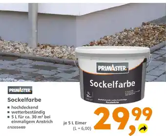 Globus Baumarkt Primaster sockelfarbe Angebot