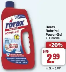 Famila Nord West Rorax Rohrfrei Power-Gel Angebot