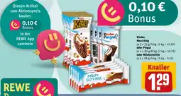 REWE Kinder maxi king Angebot