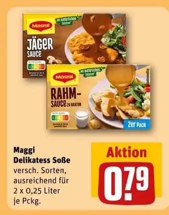 REWE Maggi jägersauce Angebot