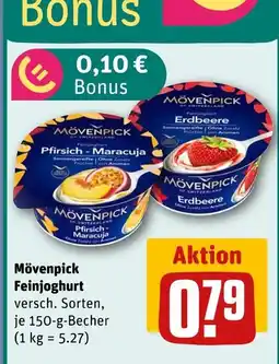 REWE Mövenpick pfirsich-maracuja feinjoghurt Angebot