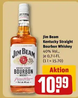 REWE Jim beam kentucky straight bourbon whiskey Angebot