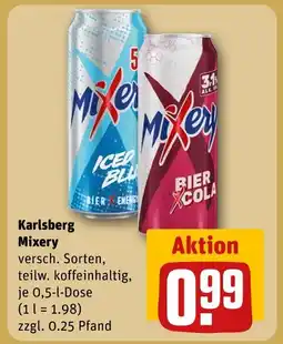 REWE Karlsberg mixery iced blue Angebot