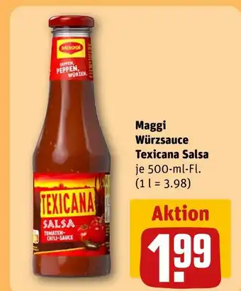 REWE Maggi würzsauce texicana salsa Angebot