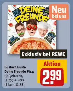REWE Gustavo gusto deine freunde pizza Angebot