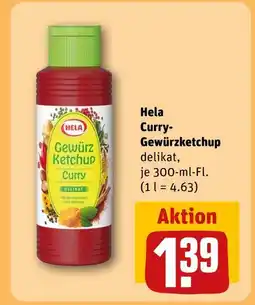 REWE Hela curry-gewürzketchup delikat Angebot