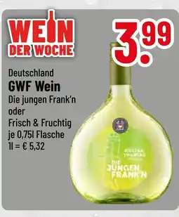 trinkgut Gwf wein die jungen frank’n Angebot