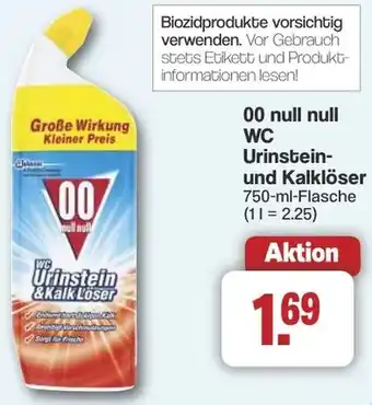 Famila Nord West 00 null null WC Urinstein- und Kalklöser Angebot