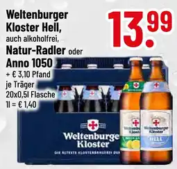 trinkgut Weltenburger kloster kloster hell Angebot