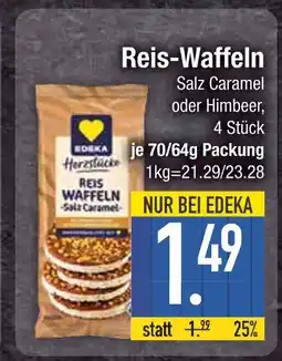 Edeka Edeka reis-waffeln salz caramel Angebot