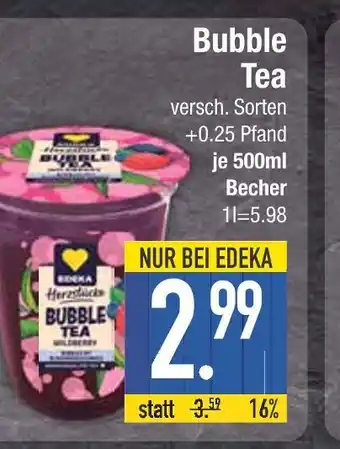 Edeka Edeka bubble tea Angebot