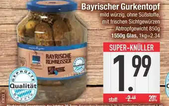 Edeka Bayrischer gurkentopf Angebot