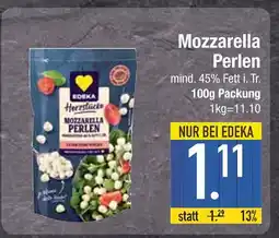 Edeka Edeka mozzarella perlen Angebot