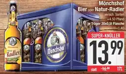 Edeka Mönchshof bier Angebot