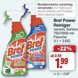 Famila Nord West Bref Power Reiniger Angebot