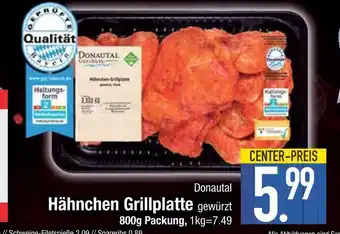 Edeka Donautal hähnchen grillplatte gewürzt Angebot