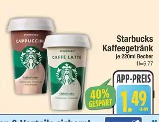 Edeka Starbucks kaffeegetränk cappuccino Angebot