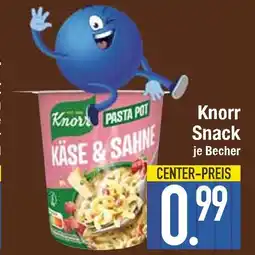 Edeka Knorr snack käse & sahne Angebot