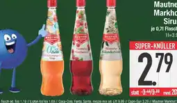 Edeka Mautner markhof pfirsich-maracuja sirup Angebot