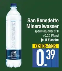 Edeka San benedetto mineralwasser sparkling Angebot