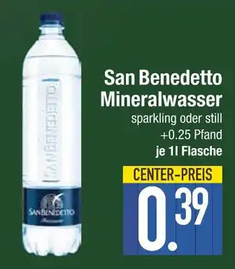 Edeka San benedetto mineralwasser sparkling Angebot