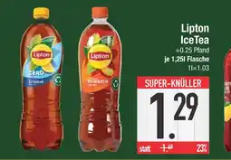Edeka Lipton icetea zero zitrone Angebot