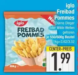 Edeka Iglo freibad pommes dünne dinger Angebot