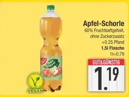 Edeka Apfel-schorle Angebot