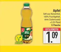 Edeka Gut&günstig apfel Angebot