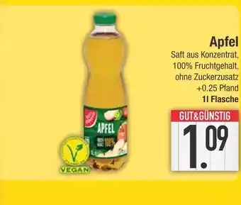 Edeka Gut&günstig apfel Angebot