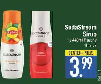 Edeka Sodastream pfirsich tee sirup Angebot