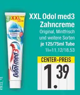 Edeka Xxl odol med3 zahncreme original Angebot