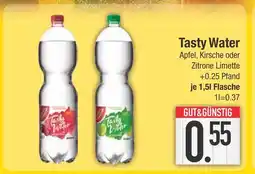 Edeka Gut & günstig tasty water apfel Angebot