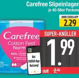 Edeka Carefree carefree slipeinlagen Angebot