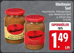 Edeka Händlmaier hausmacher senf Angebot