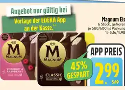 Edeka Magnum yoghurt & raspberry Angebot