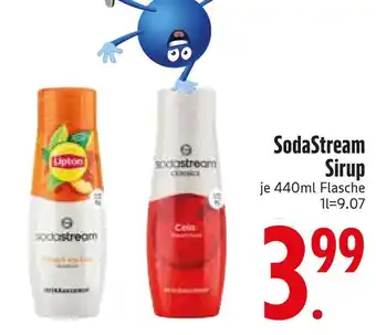 Edeka Sodastream sirup lipton pfirsich Angebot