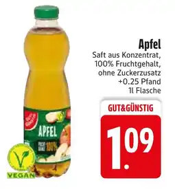 Edeka Gut&günstig apfel Angebot