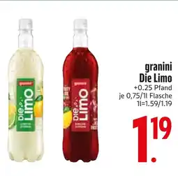 Edeka Granini die limo zitrone-limette Angebot