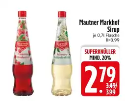 Edeka Mautner markhof himbeere sirup Angebot